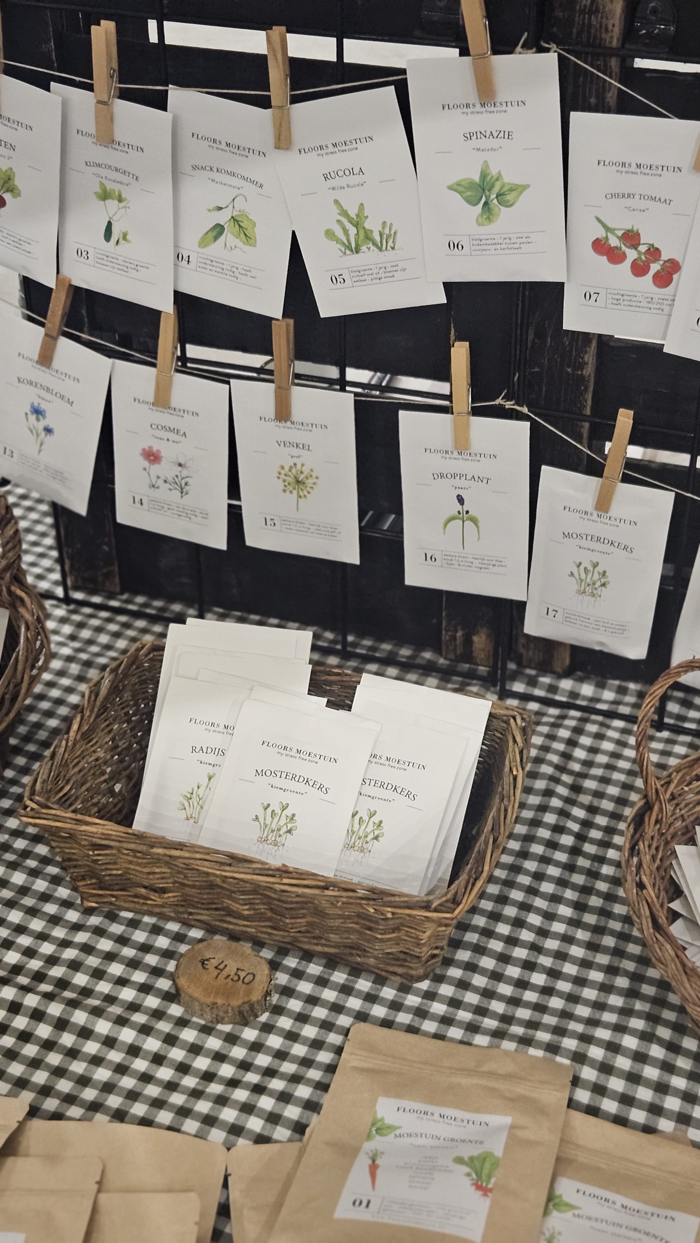 Moestuin zaden eetbare bloemen – zadenpakket