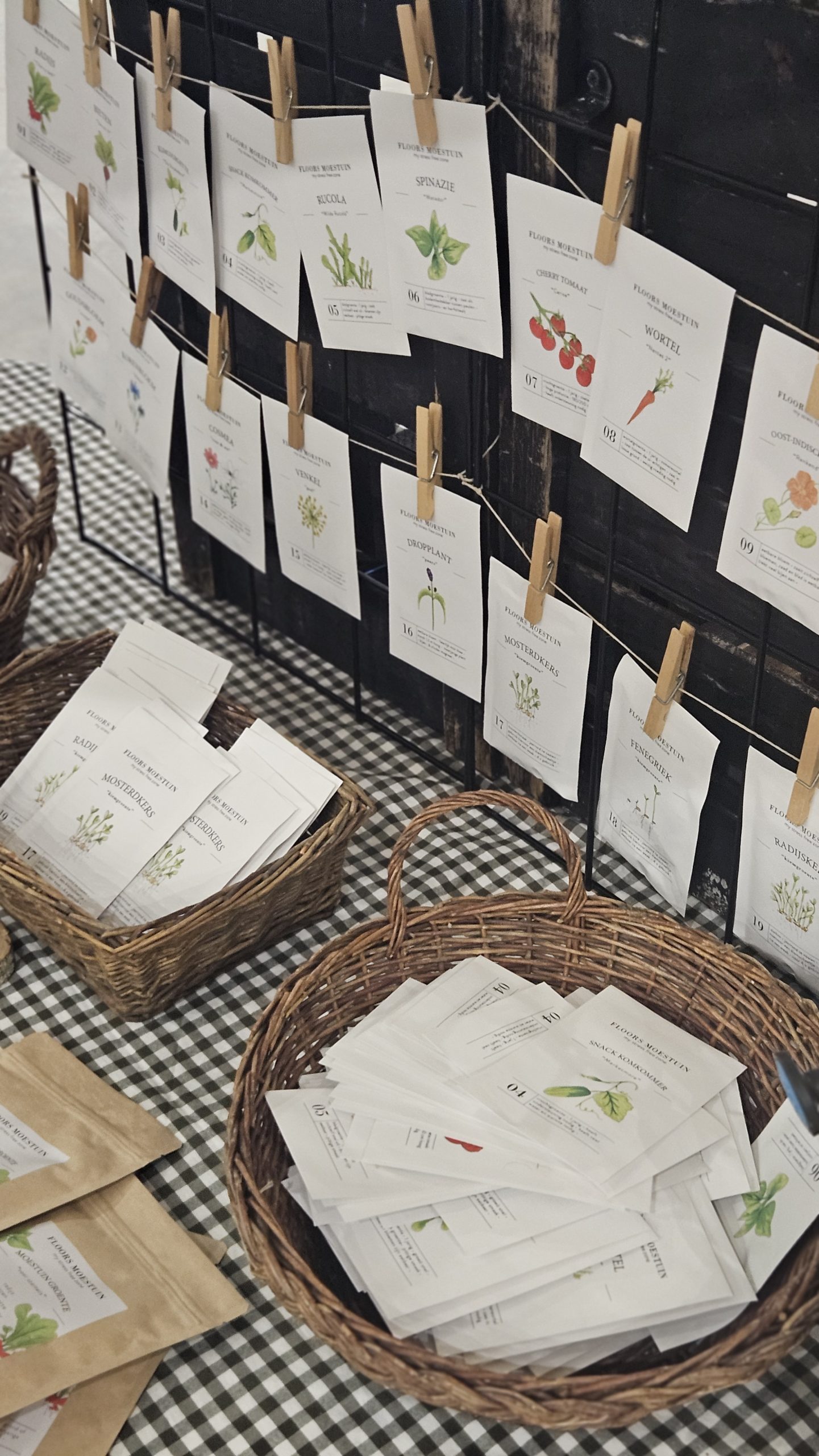 Moestuin zaden eetbare bloemen – zadenpakket