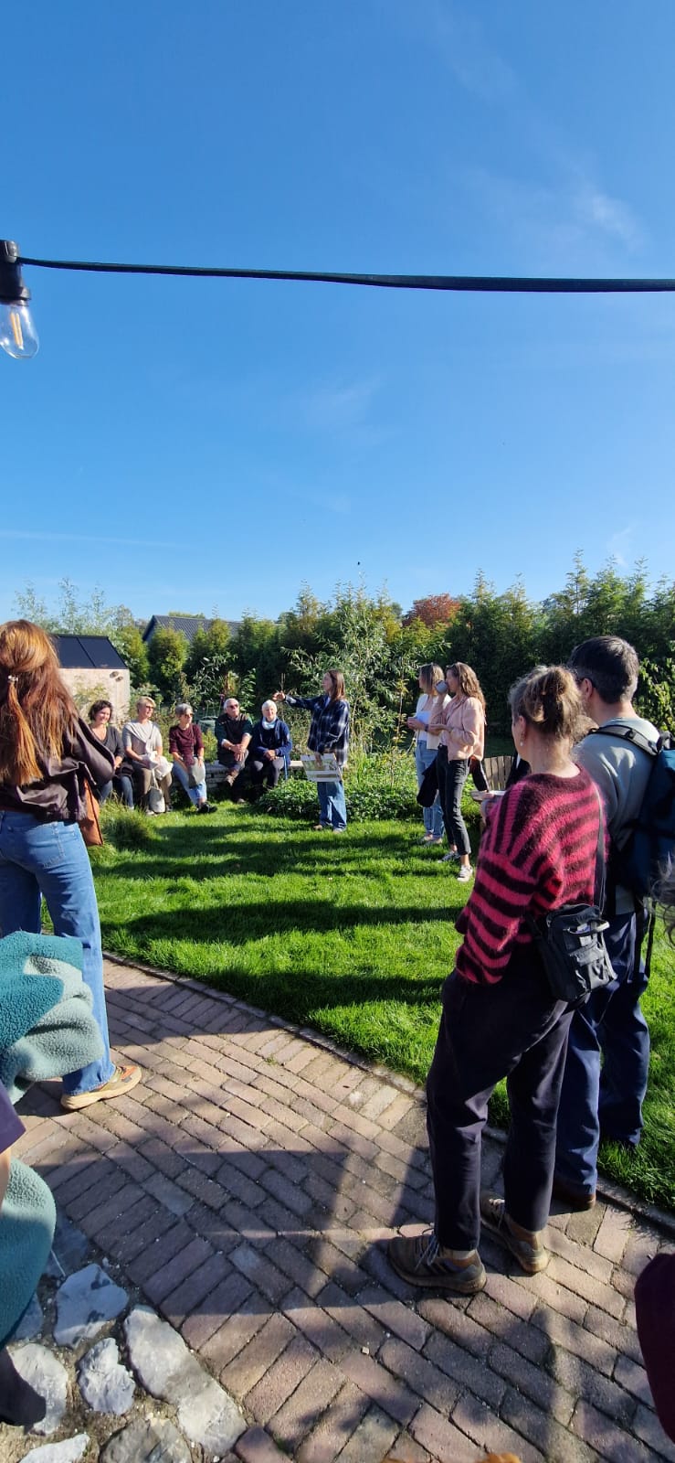Floors Moestuin Rondleiding + Lezing