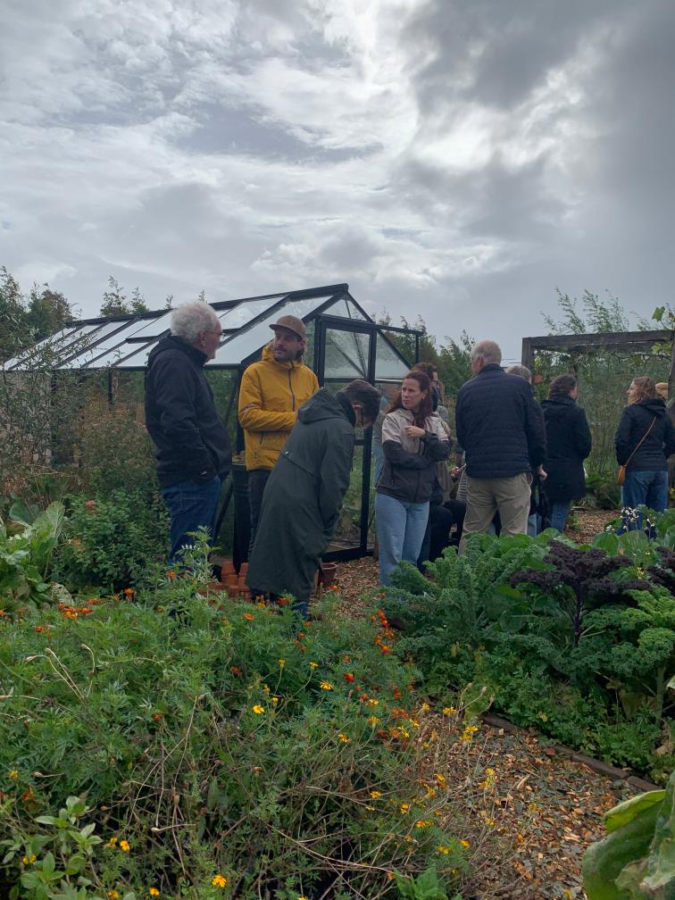 Floors Moestuin Rondleiding + Lezing